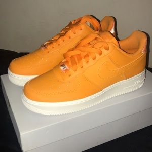 Orange Air Force Ones